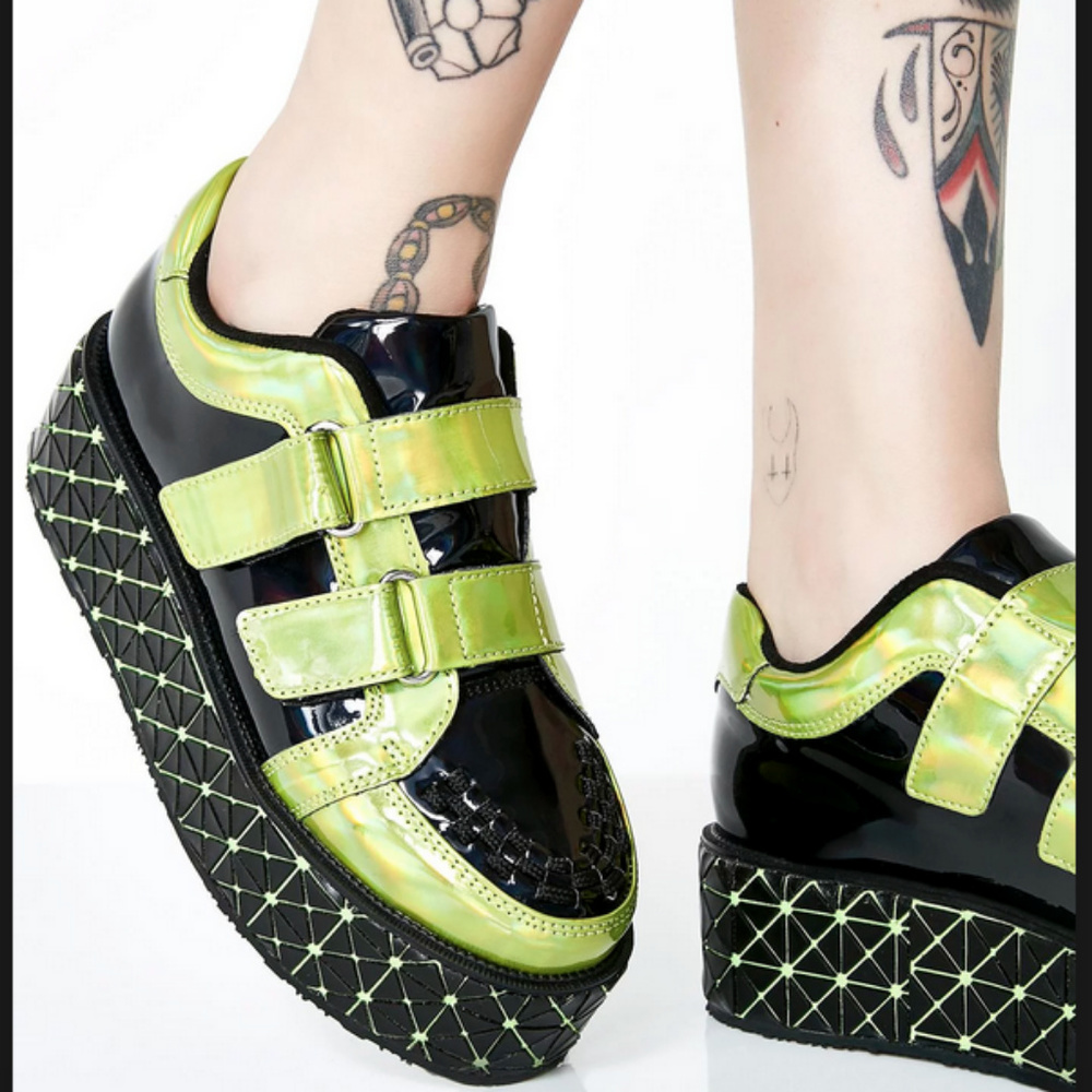 Dolls Kill Neon Moon Roxx Mondo Creepers